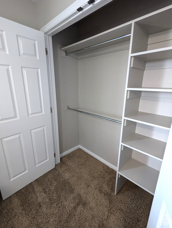 View of closet