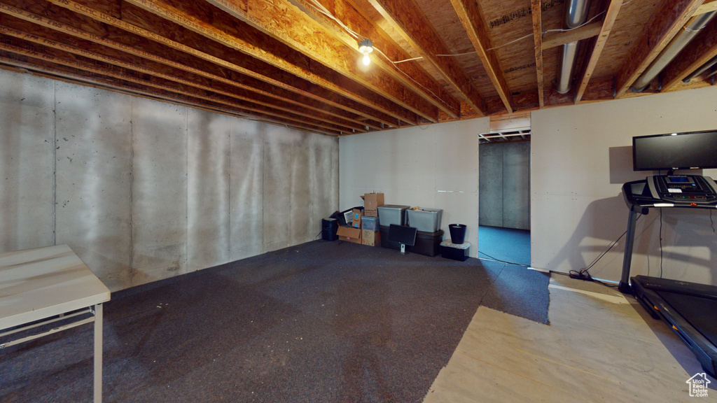 View of basement