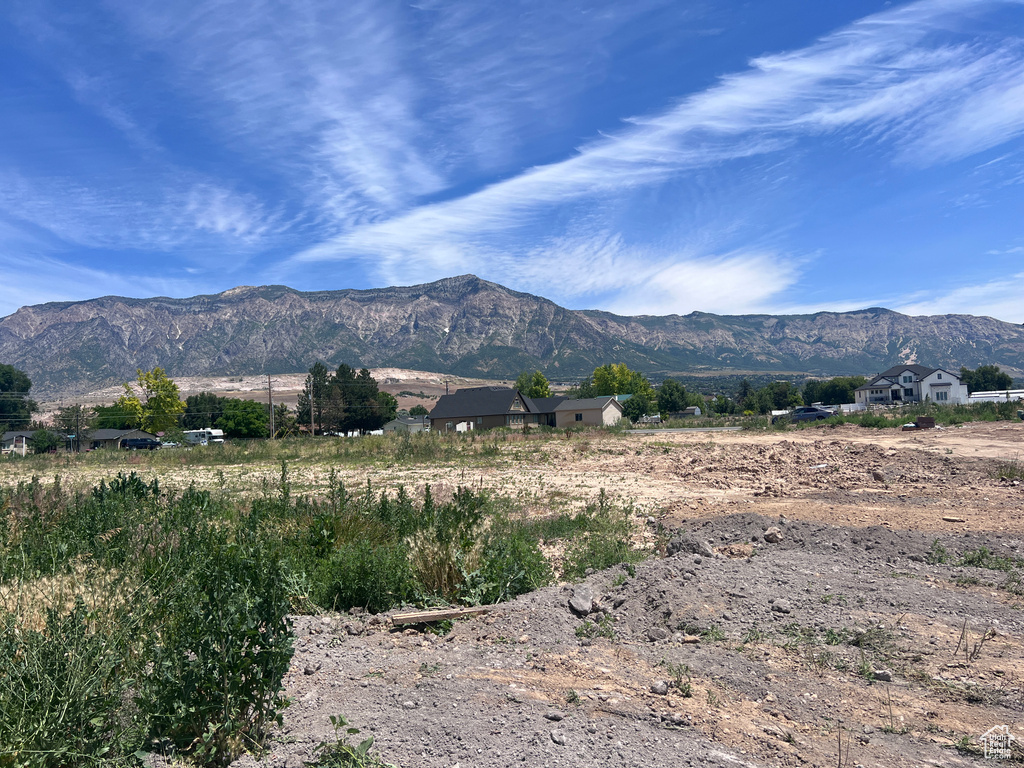 View of mountain feature featuring a rural view