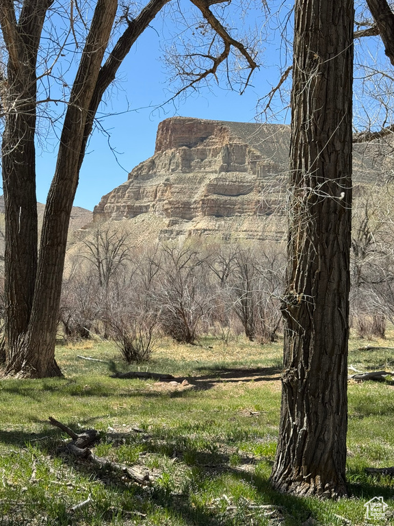 View of mountain backdrop