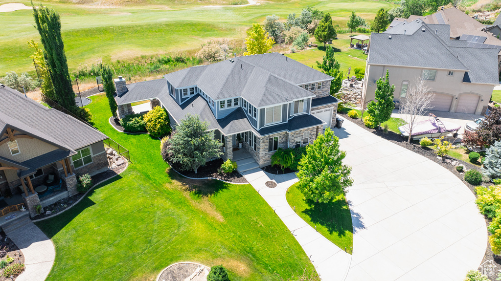 View of birds eye view of property