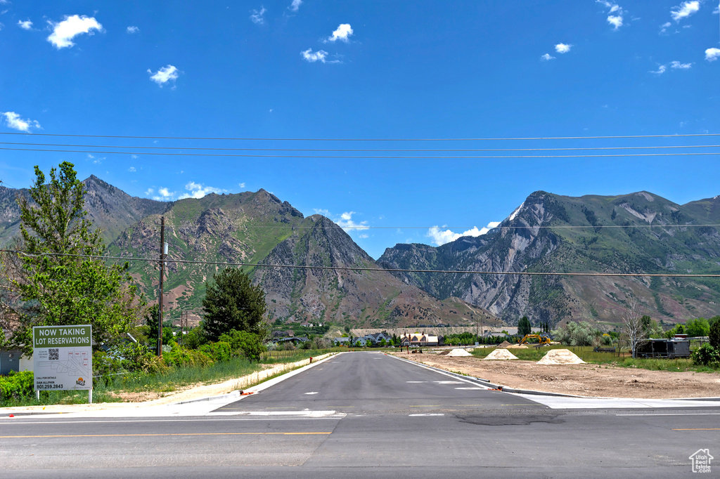 View of property view of mountains