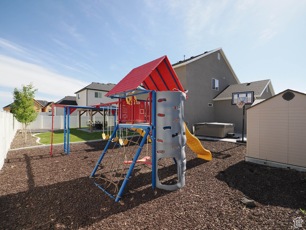 View of playground