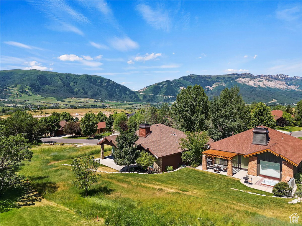 View of property view of mountains