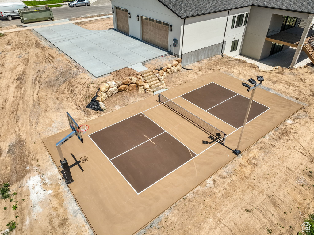 View of sport court