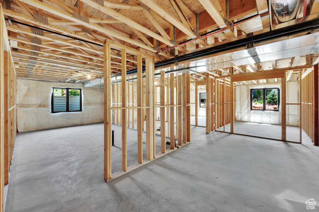 View of basement