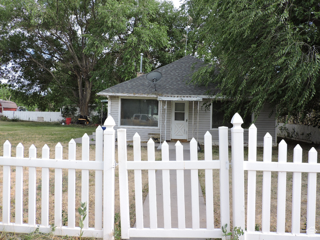 View of front of house