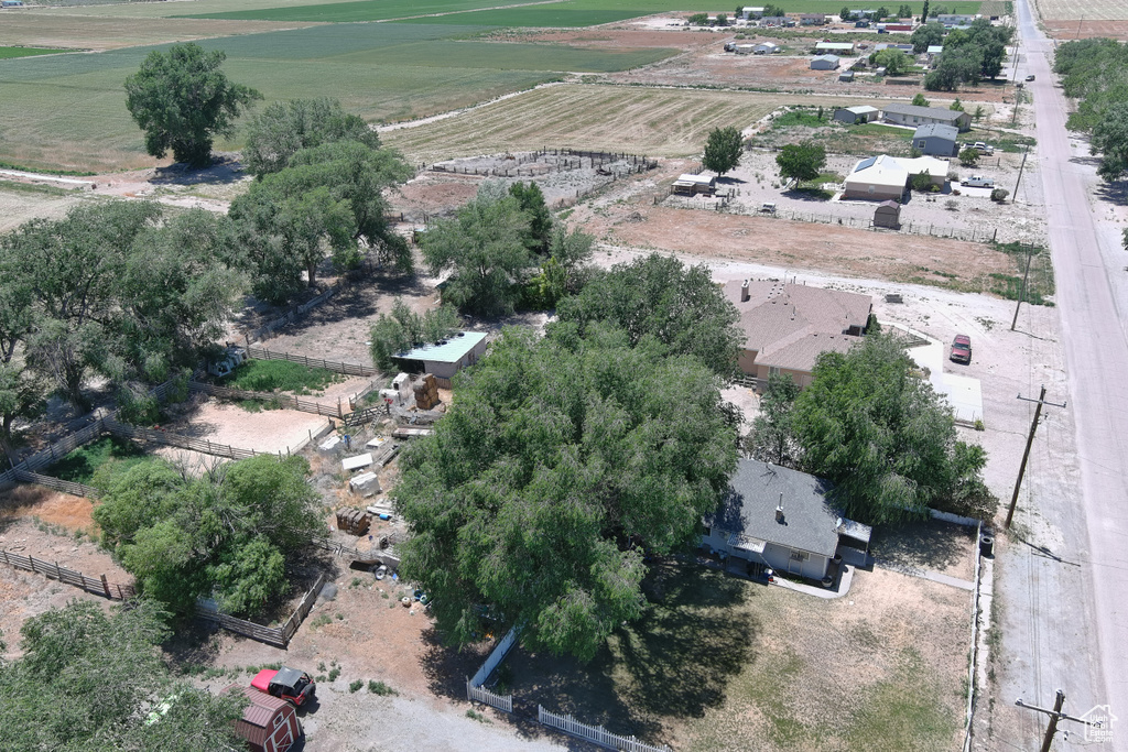 Drone / aerial view with a rural view