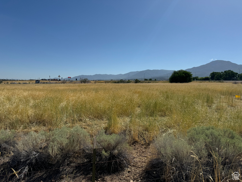 Property view of mountains featuring a rural view