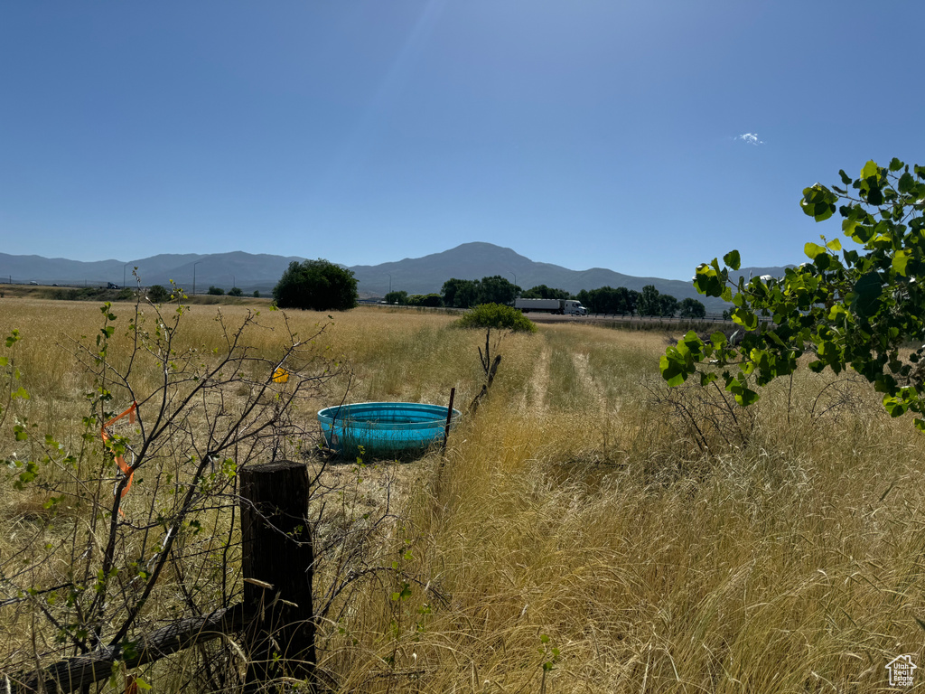 Property view of mountains featuring a rural view