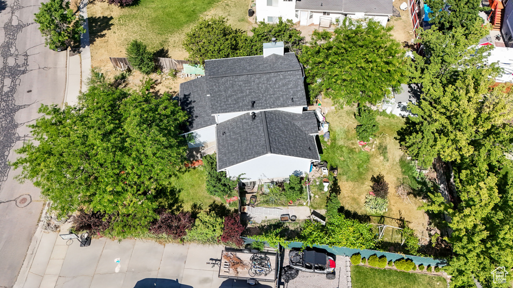 View of birds eye view of property