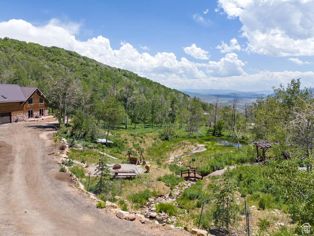 View of mountain feature