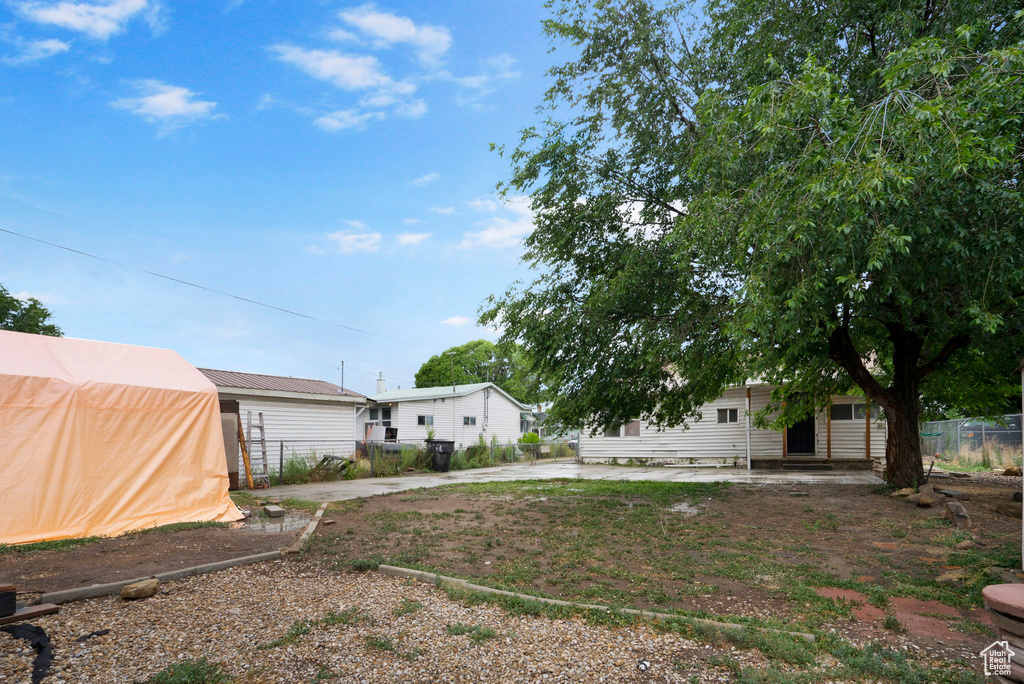 View of yard