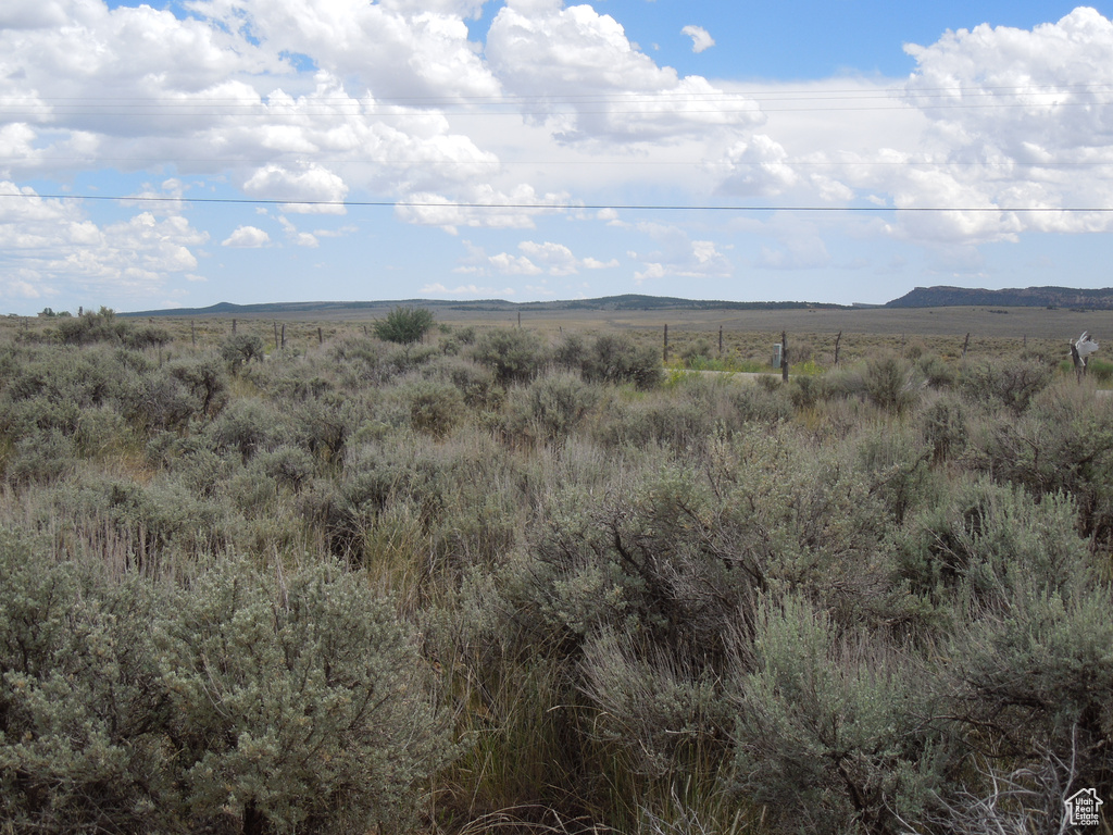 View of mountain feature with a rural view