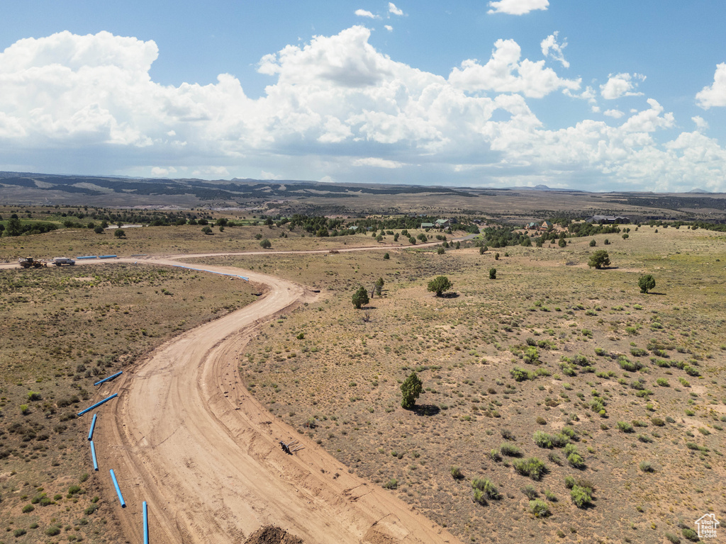 Drone / aerial view featuring a rural view