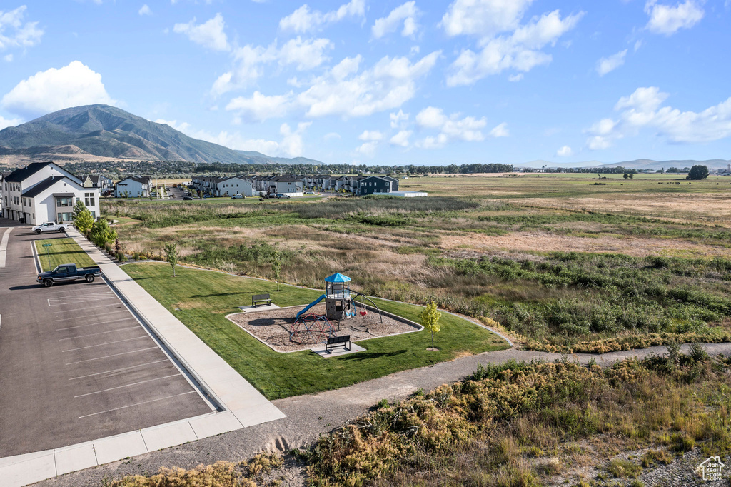 Exterior space with a rural view