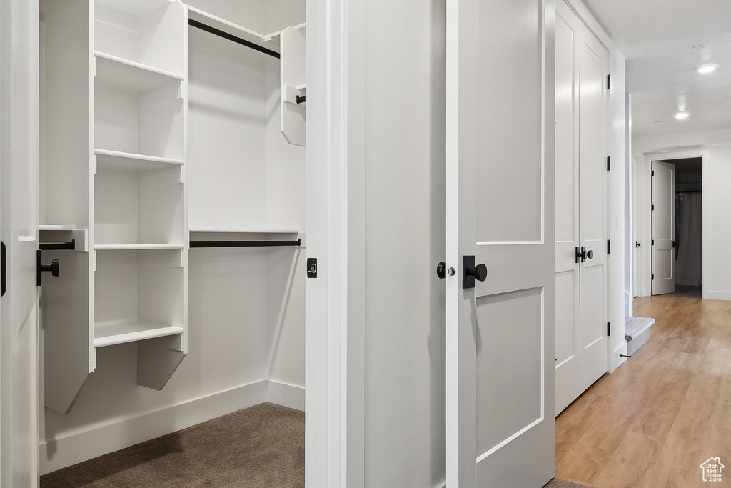View of closet