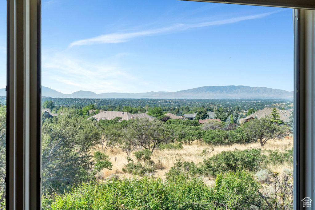 View of property view of mountains