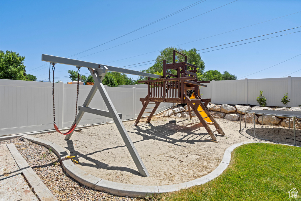 View of play area