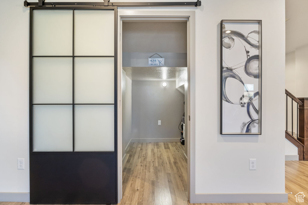 View of closet