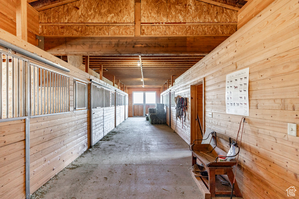 View of stable