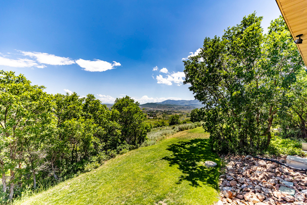 View of mountain view