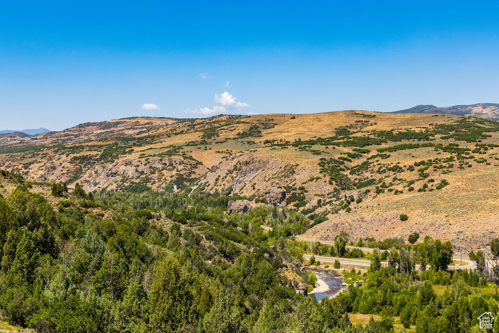 View of mountain view