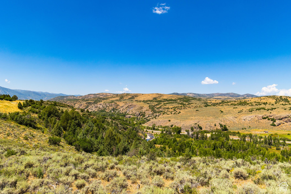 View of mountain view