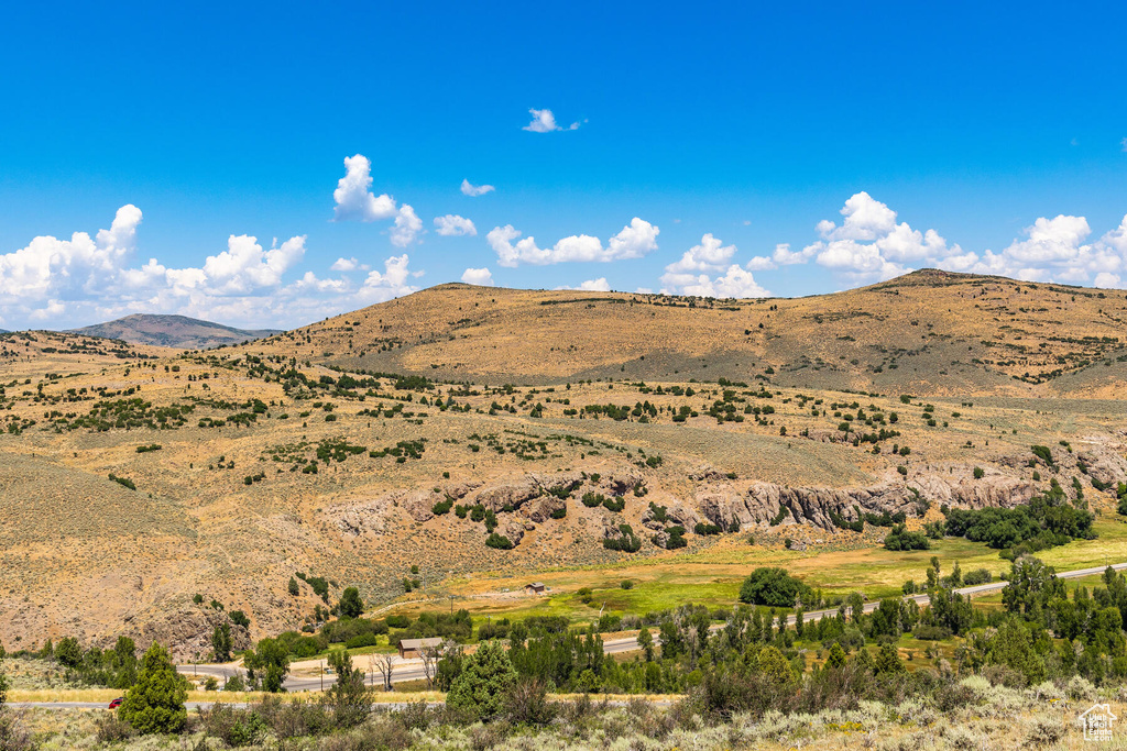 View of mountain view