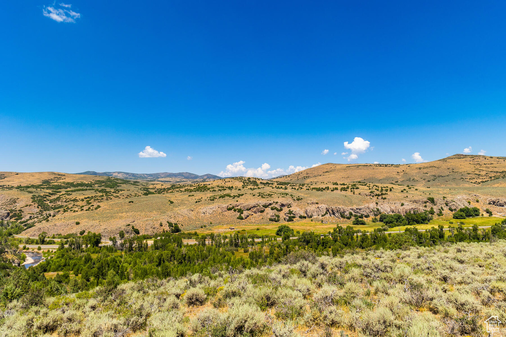 View of mountain view