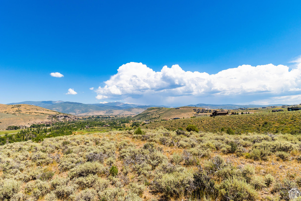 View of mountain view