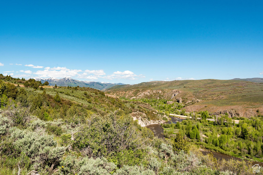 View of property view of mountains