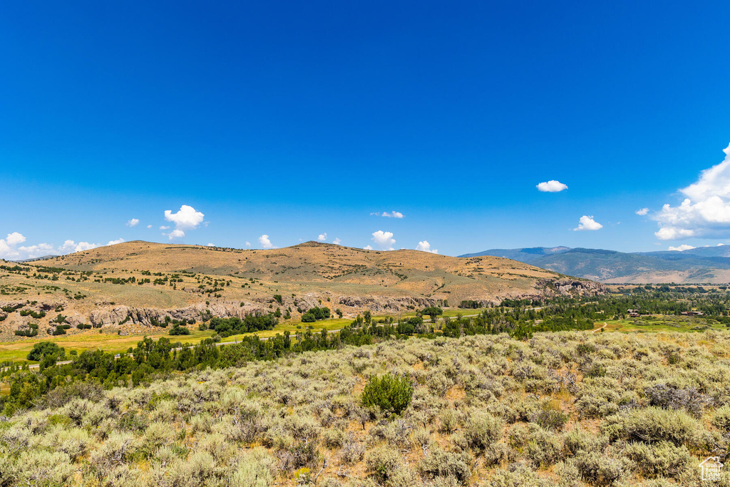 View of mountain view