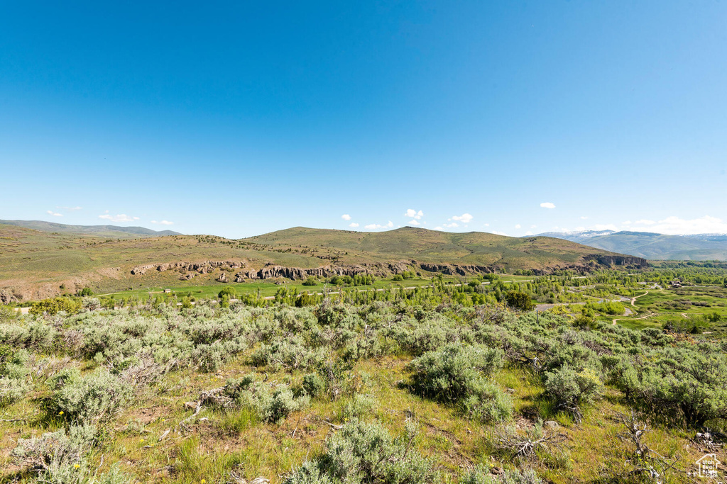 View of mountain view