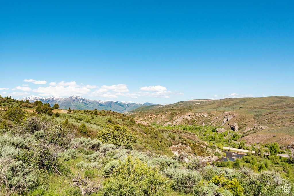 View of mountain view