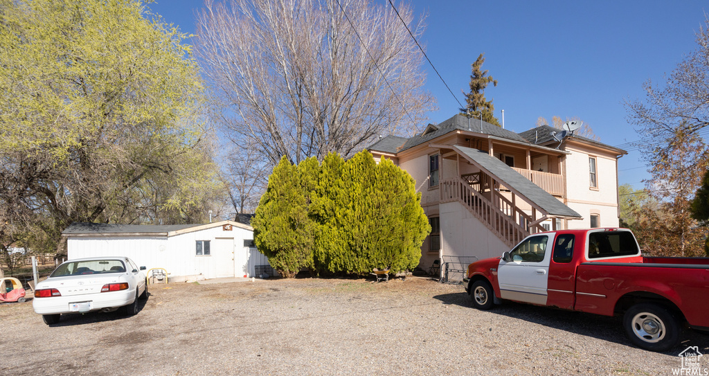 View of side of property