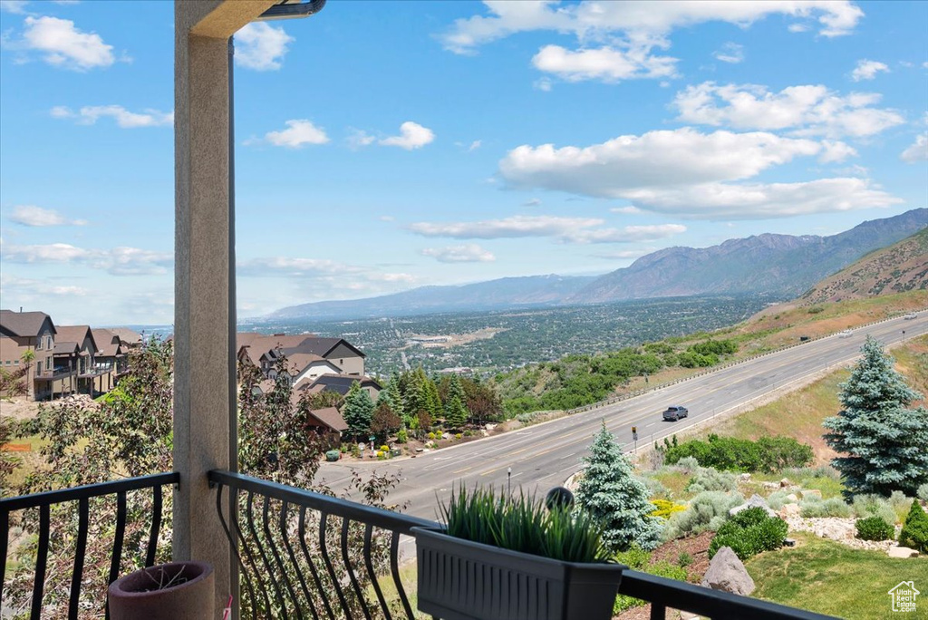 View of property view of mountains