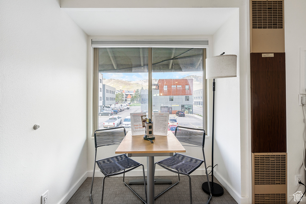 View of dining space