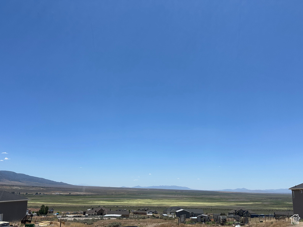 Mountain view with a rural view