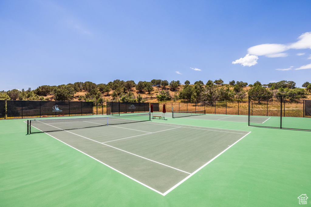 View of sport court