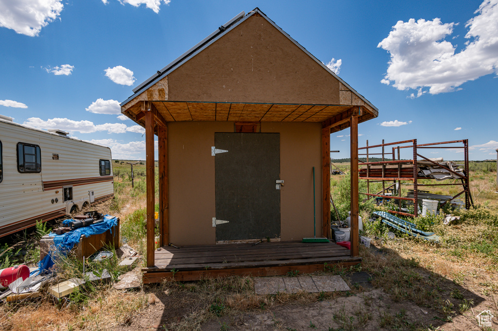 View of shed / structure