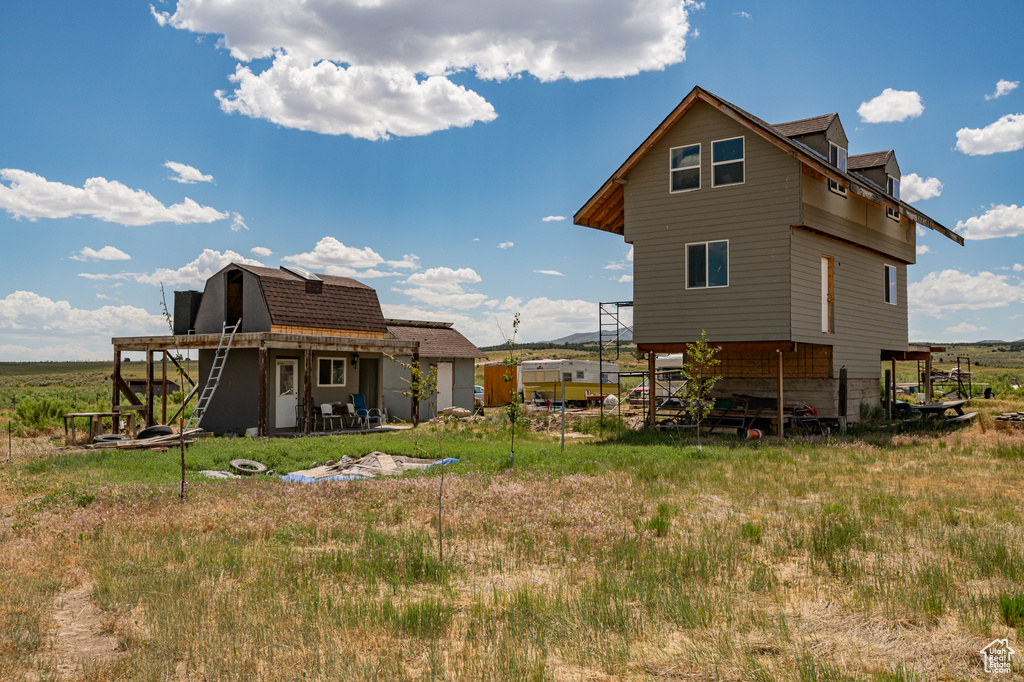 View of rear view of house