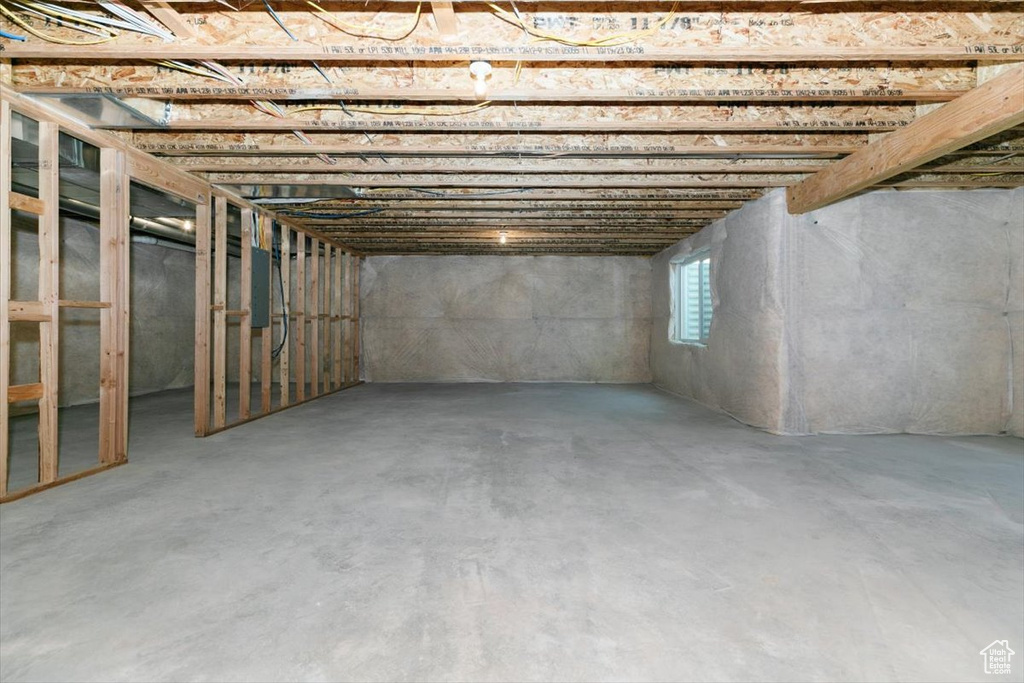 View of basement