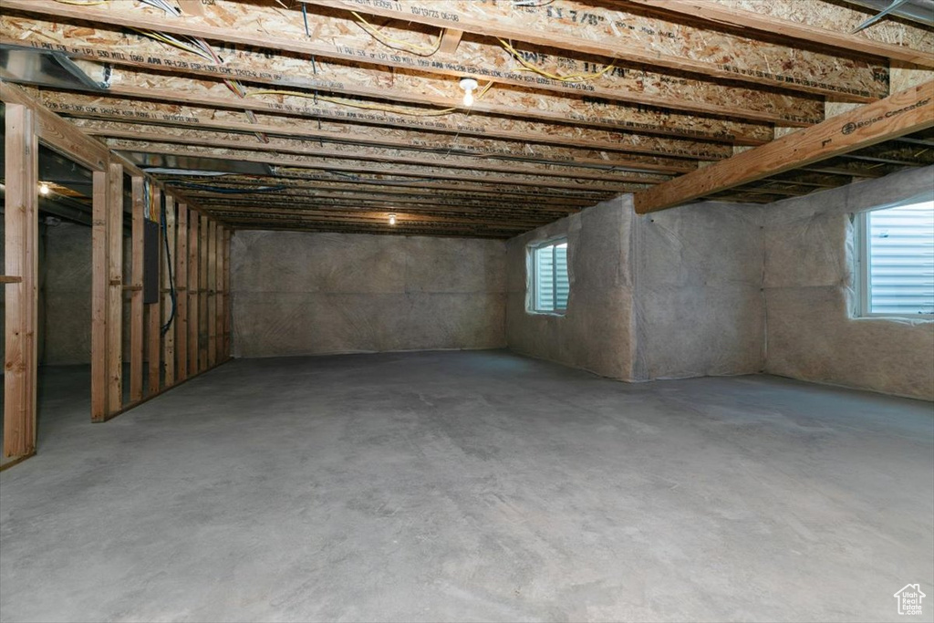 View of basement