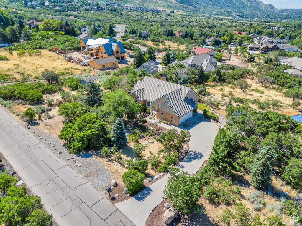 View of birds eye view of property