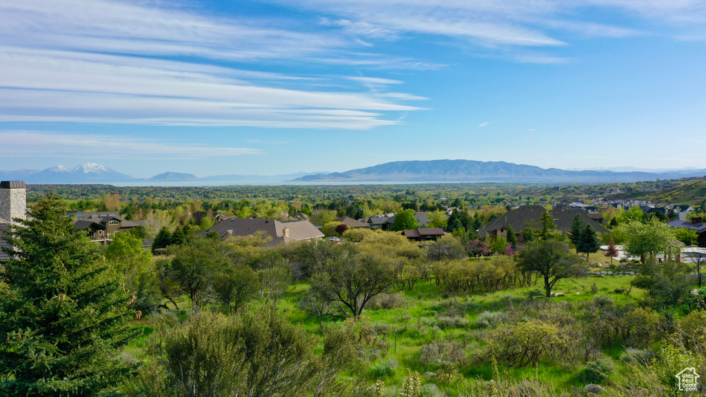 View of property view of mountains