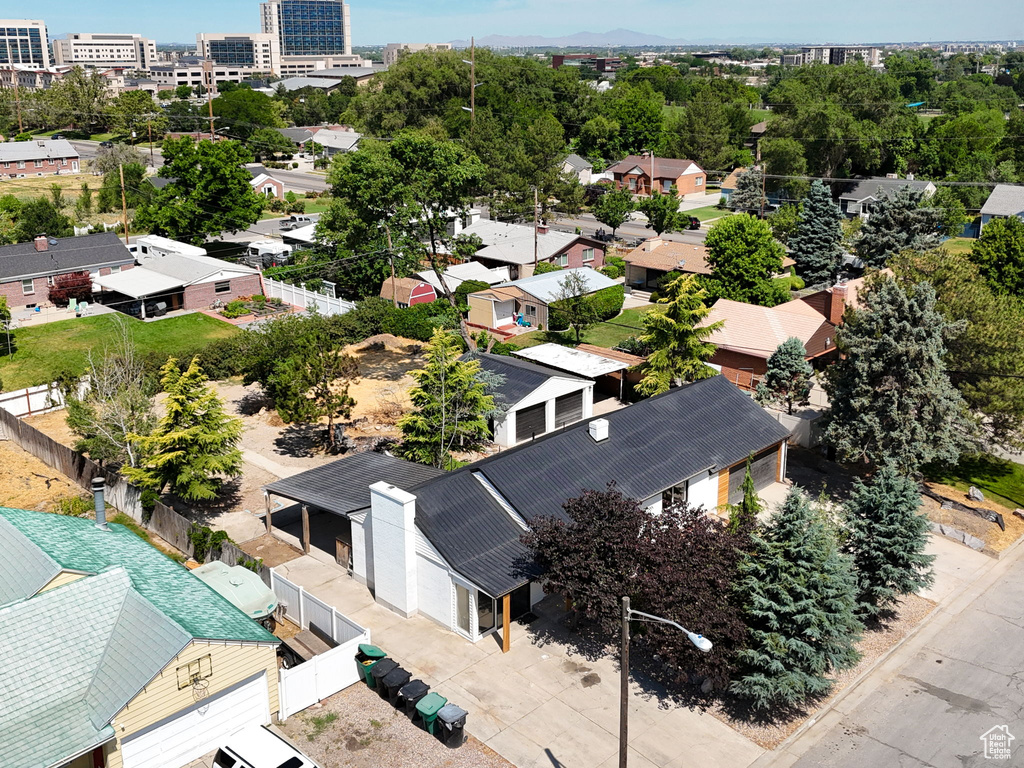 View of birds eye view of property