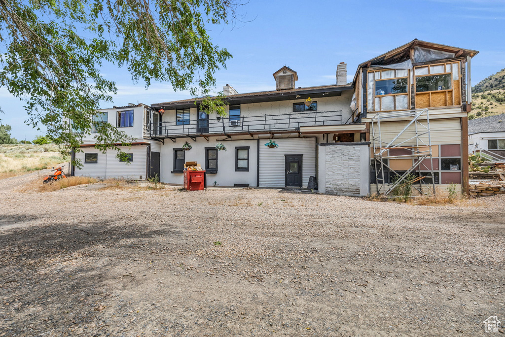 View of rear view of house