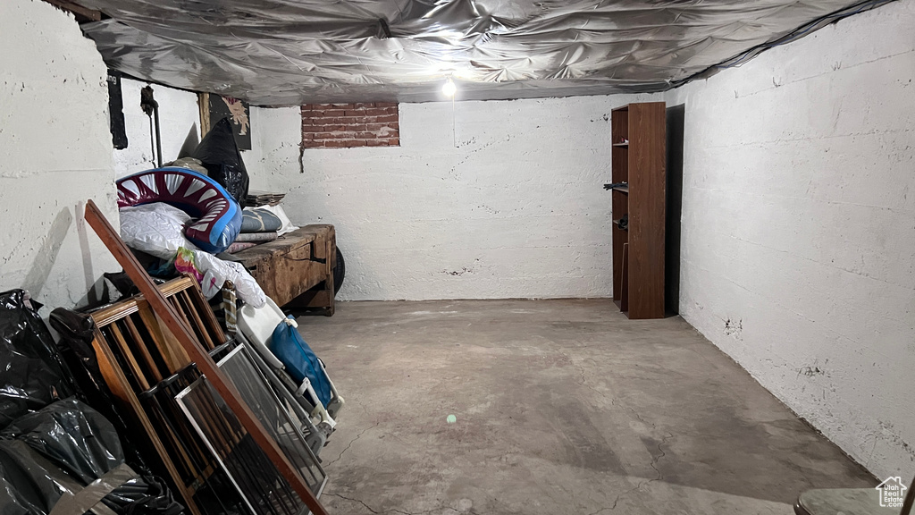 View of basement