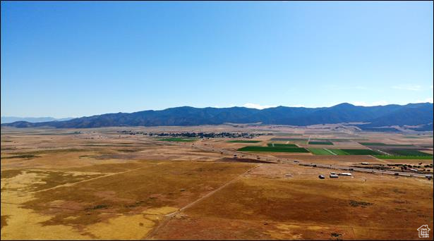 Mountain view with a rural view